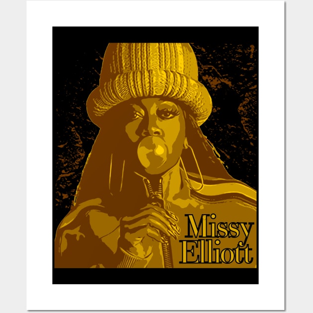 Missy Elliott | Retro Wall Art by Nana On Here